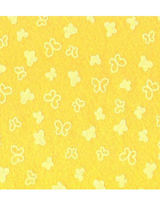 Pannolenci a pois - Giallo a pois bianchi - 40 cm x 30 cm – La